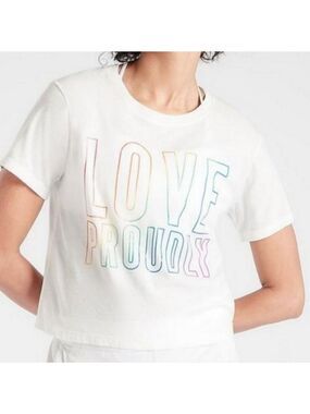 Athleta Love Proudly Cotton Tee